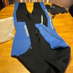 Used wetsuit with boots